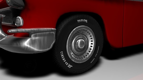 3dsmax classic chevrolet - Chevrolet 1950s Bel Air (With Interior)... by Whong